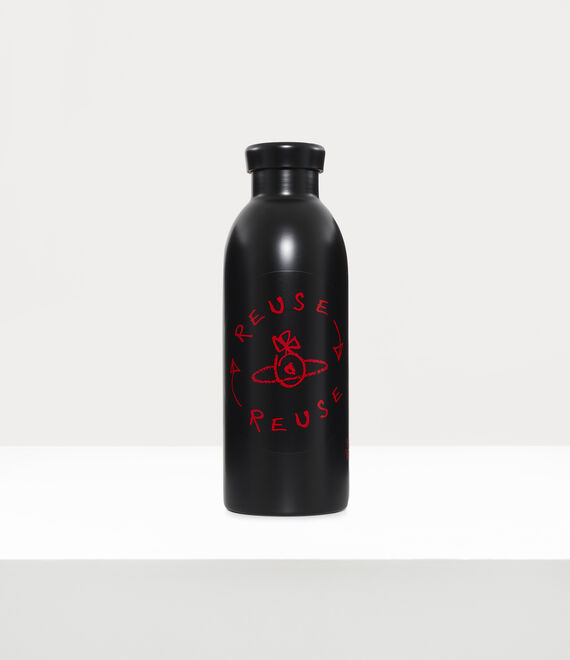 Vivienne Westwood Water Bottle in BLACK